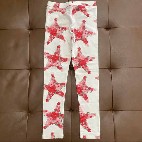 Crewcuts Kids Leggings - Star Print, Plaid, and Red w/Bows 7 - Picture 5 of 11